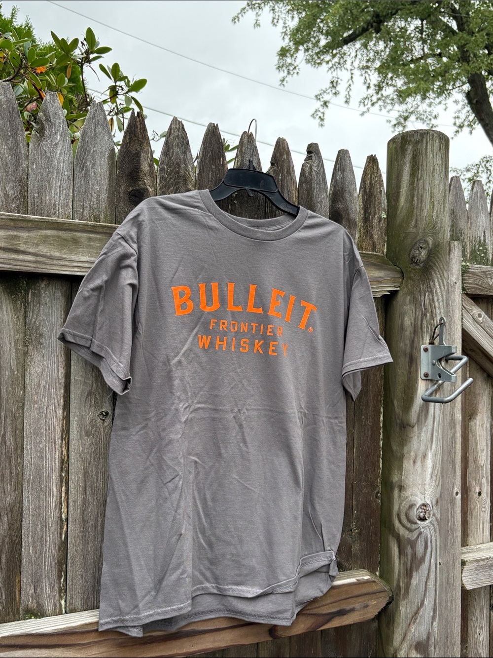 Gildan Bulleit Whiskey heavy duty cotton tee! New!